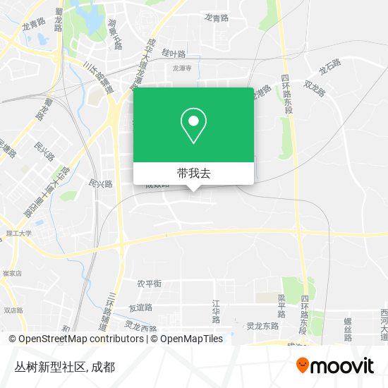 丛树新型社区地图