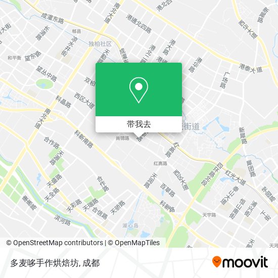 多麦哆手作烘焙坊地图