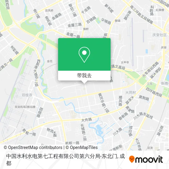 中国水利水电第七工程有限公司第六分局-东北门地图