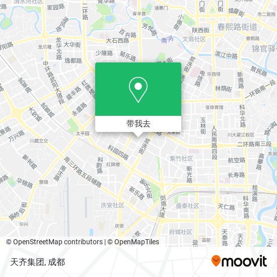 天齐集团地图