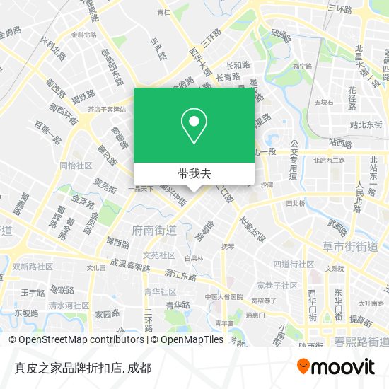真皮之家品牌折扣店地图