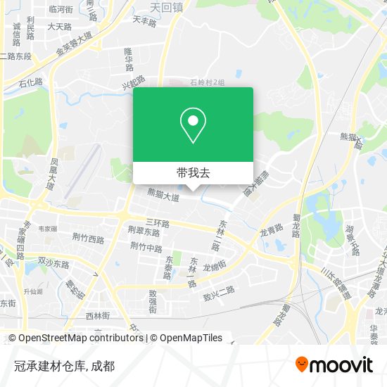 冠承建材仓库地图