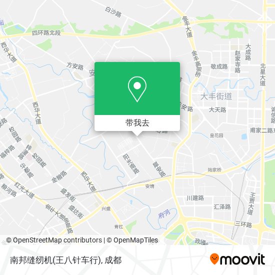 南邦缝纫机(王八针车行)地图