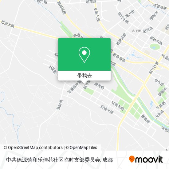 中共德源镇和乐佳苑社区临时支部委员会地图