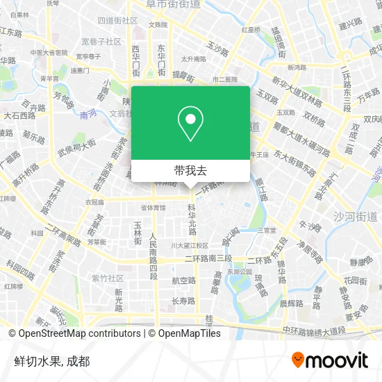 鲜切水果地图