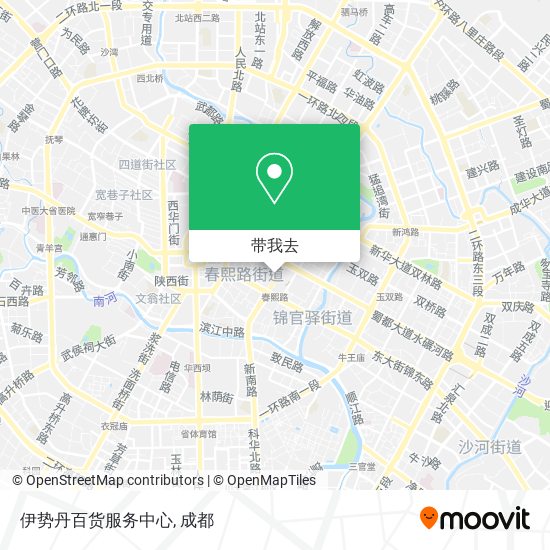 伊势丹百货服务中心地图