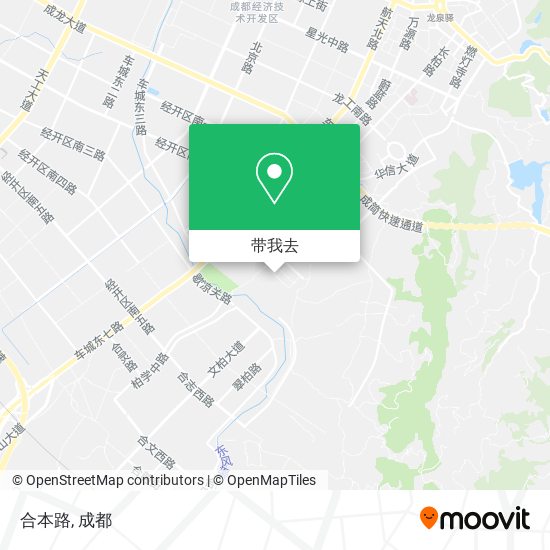 合本路地图