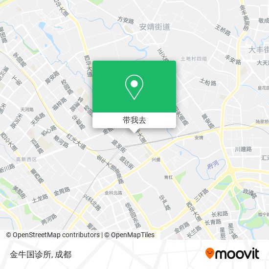 金牛国诊所地图