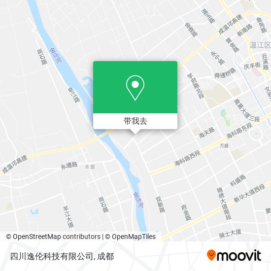 四川逸伦科技有限公司地图