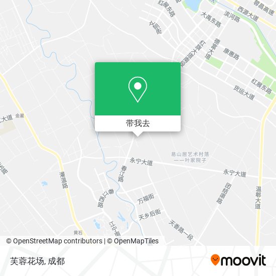芙蓉花场地图