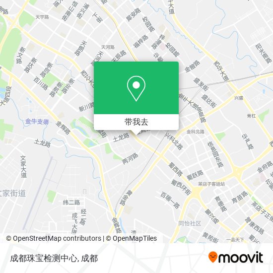 成都珠宝检测中心地图