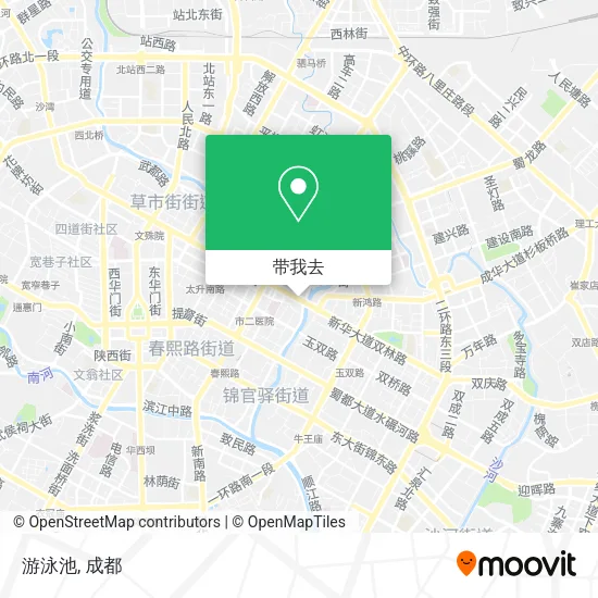 游泳池地图