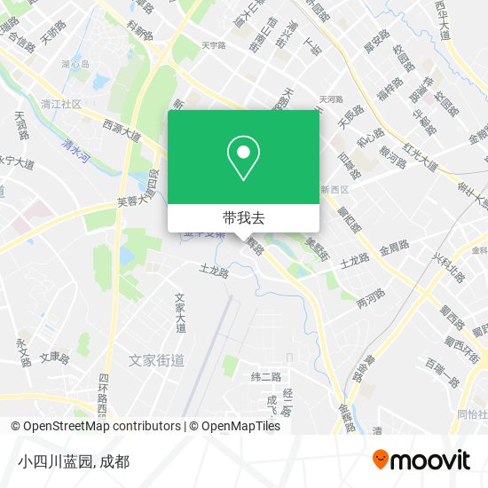 小四川蓝园地图
