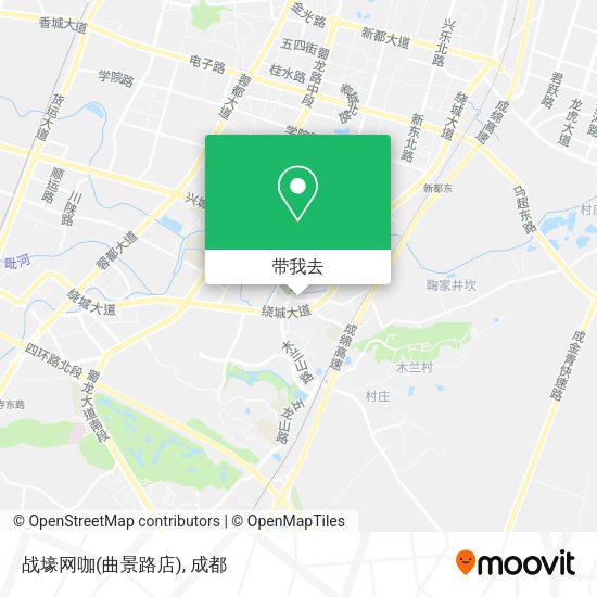 战壕网咖(曲景路店)地图