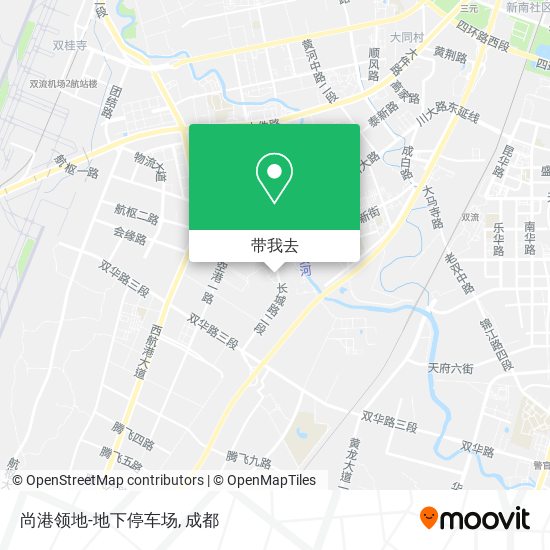 尚港领地-地下停车场地图