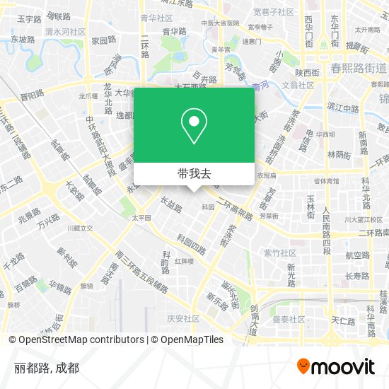 丽都路地图