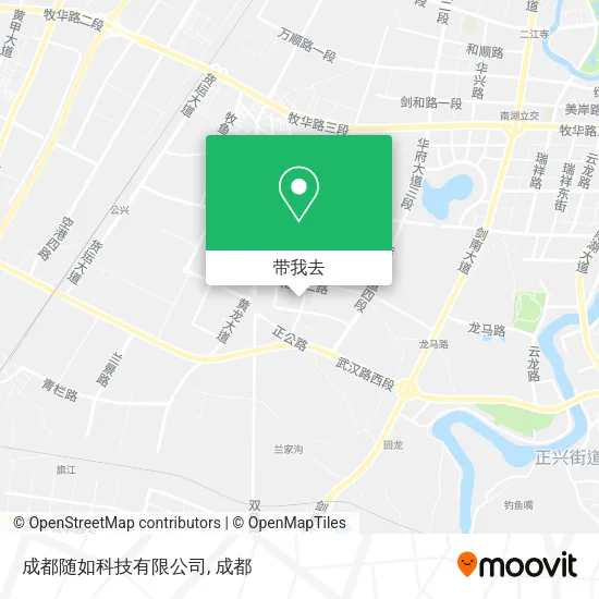 成都随如科技有限公司地图