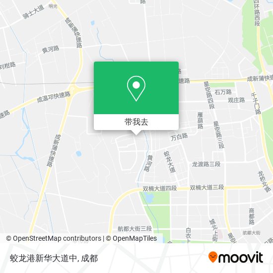 蛟龙港新华大道中地图