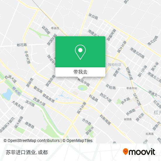 苏菲进口酒业地图
