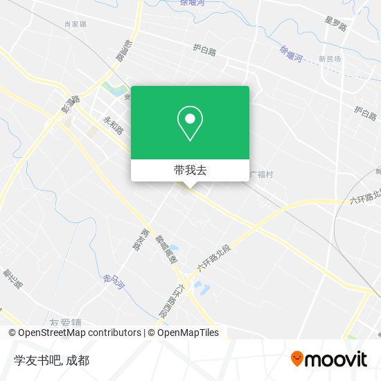 学友书吧地图