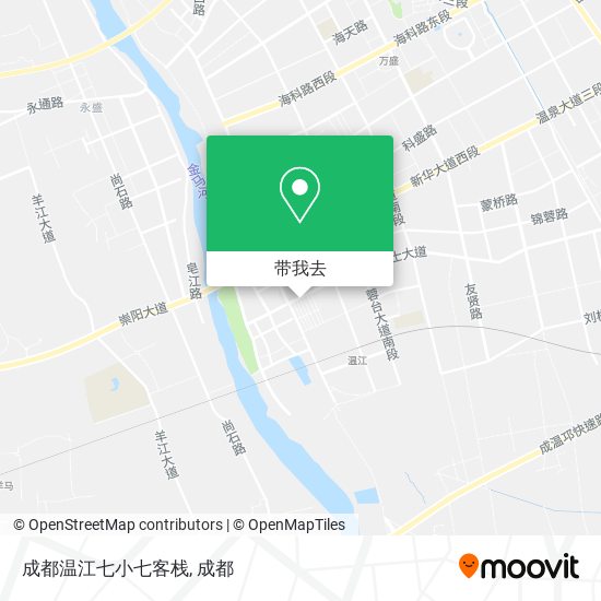 成都温江七小七客栈地图