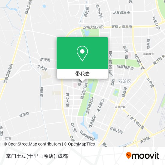 掌门土豆(十里画卷店)地图