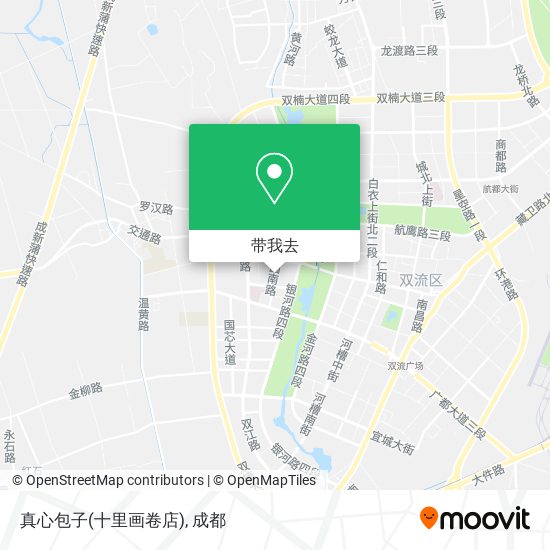真心包子(十里画卷店)地图