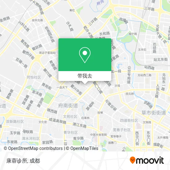 康蓉诊所地图