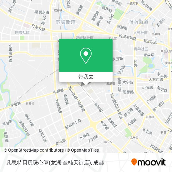 凡思特贝贝珠心算(龙湖·金楠天街店)地图