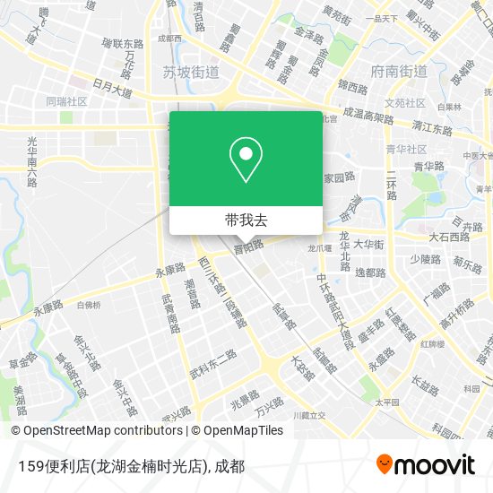 159便利店(龙湖金楠时光店)地图