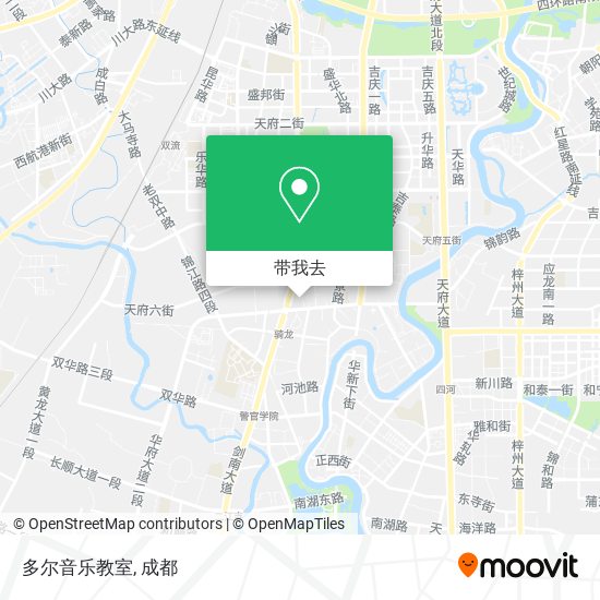 多尔音乐教室地图