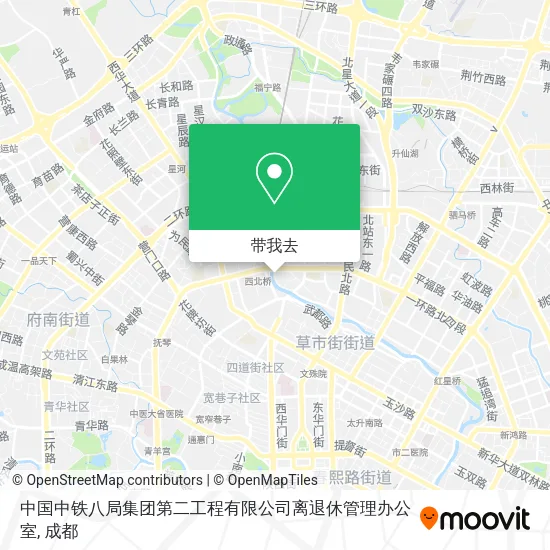 中国中铁八局集团第二工程有限公司离退休管理办公室地图