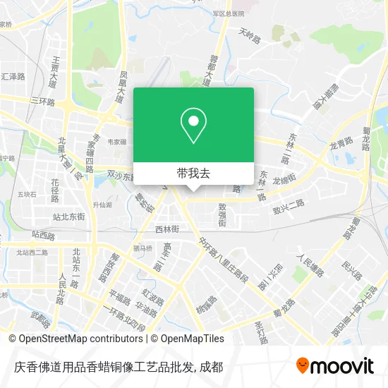 庆香佛道用品香蜡铜像工艺品批发地图