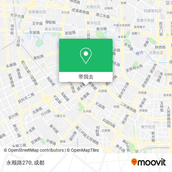 永顺路270地图