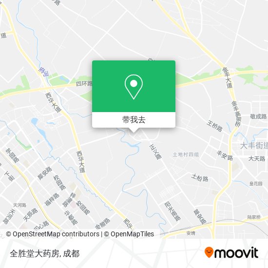全胜堂大药房地图