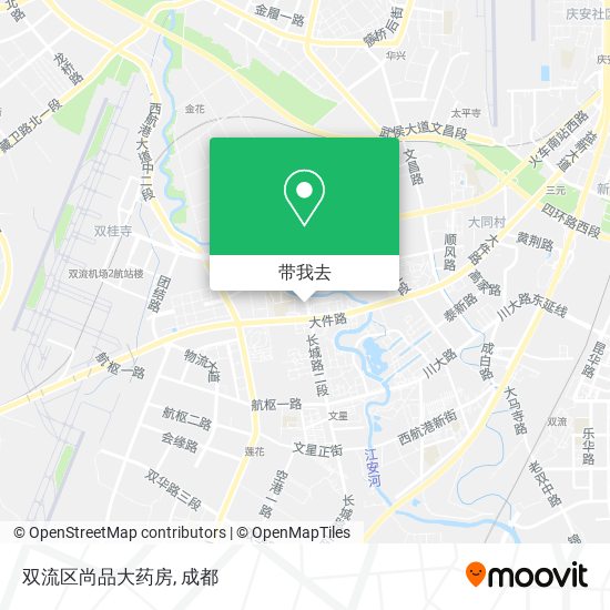 双流区尚品大药房地图