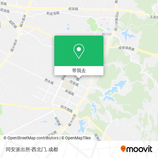 同安派出所-西北门地图