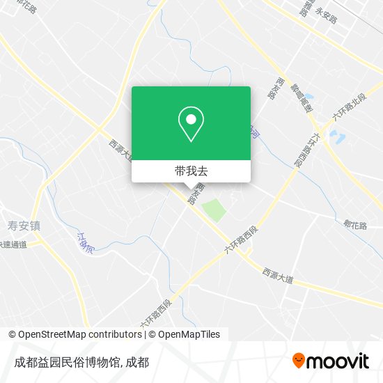 成都益园民俗博物馆地图