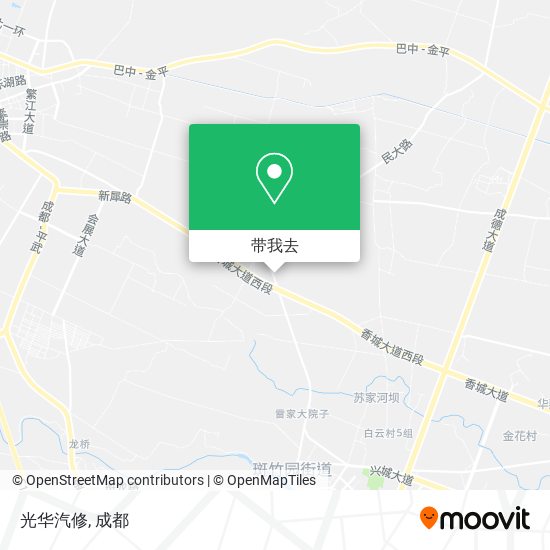光华汽修地图