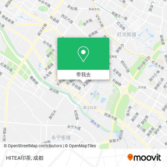 HITEA印茶地图