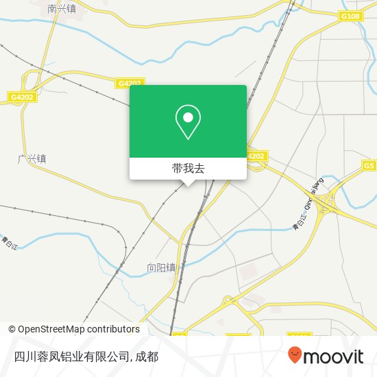 四川蓉凤铝业有限公司地图