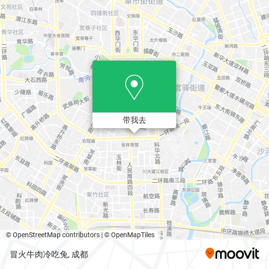 冒火牛肉冷吃兔地图