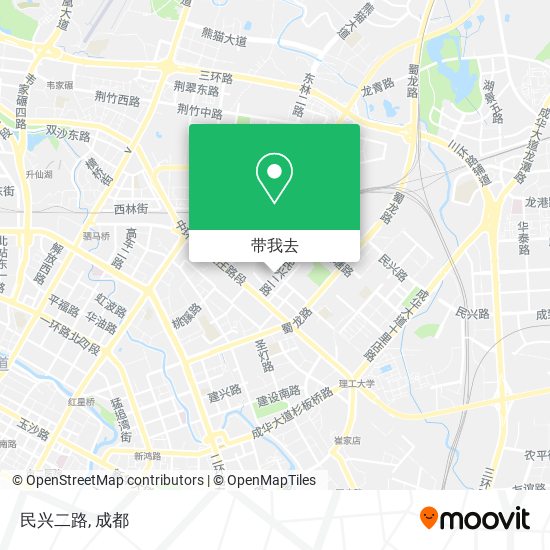 民兴二路地图