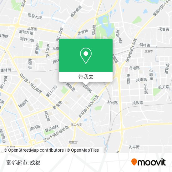 富邻超市地图
