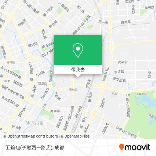 五馅包(长融西一路店)地图