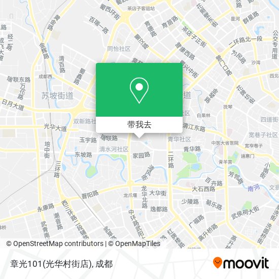 章光101(光华村街店)地图