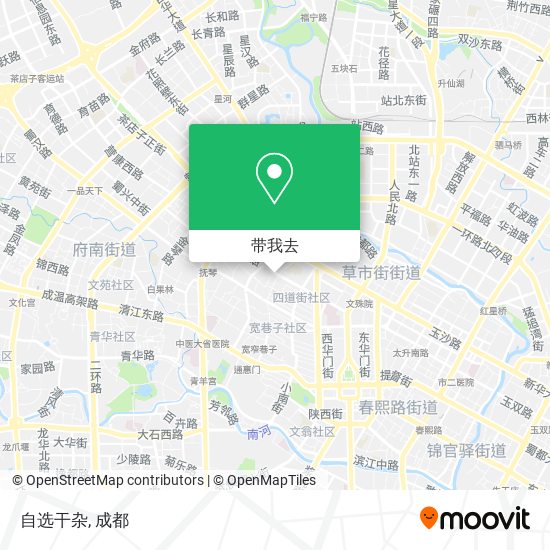 自选干杂地图
