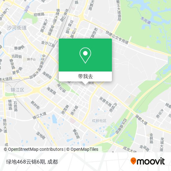 绿地468云锦6期地图