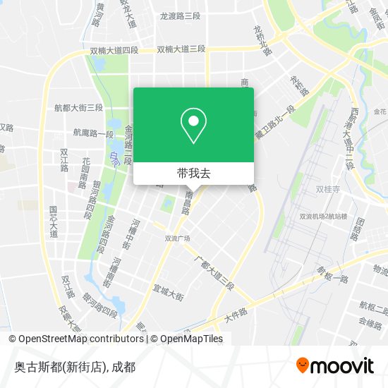 奥古斯都(新街店)地图