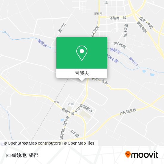 西蜀领地地图
